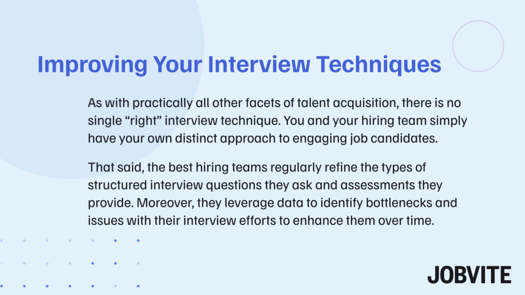 interview techniques